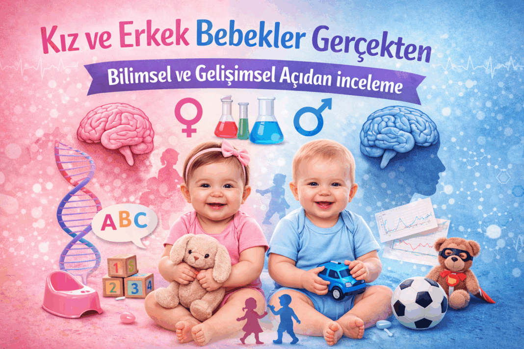 Kız ve Erkek Bebekler Gerçekten Farklı mı? Bilimsel ve Gelişimsel Açıdan İnceleme